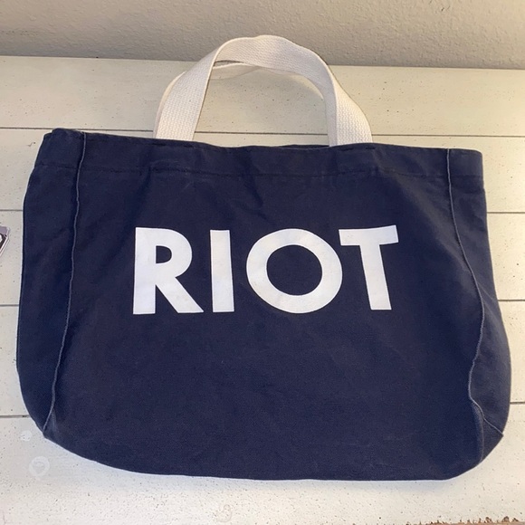 Nordstrom Handbags - sub-urban RIOT navy blue & white bag​